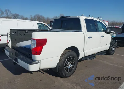 2021 Nissan Titan Sv 4X2 из США, поврежденный, VIN 1N6AA1EF5MN521953